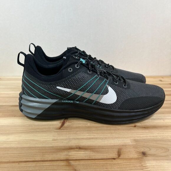 Nike Lunar Roam PRM premium Running shoes Mens 13 Black Photon Dust Cool Grey - Picture 1 of 10
